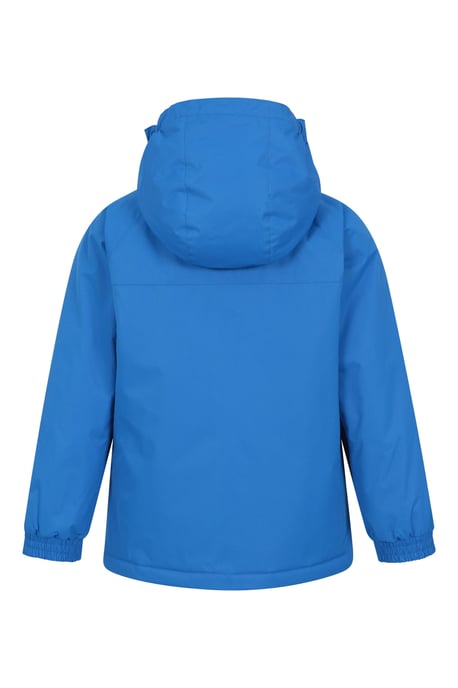 Kids Ski Jacket & Trousers Set Snowproof Fleece Lined Warm Outdoor Ski Outfit Blue - Image 4