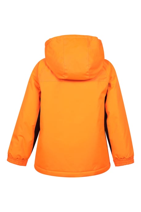 Kids Ski Jacket & Trousers Set Snowproof Fleece Lined Warm Outdoor Ski Outfit Orange - Image 5