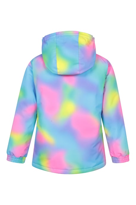 Kids Ski Jacket and Trousers Set Snowproof Fleece Lined Warm Outdoor Ski Outfit Pink - Image 3