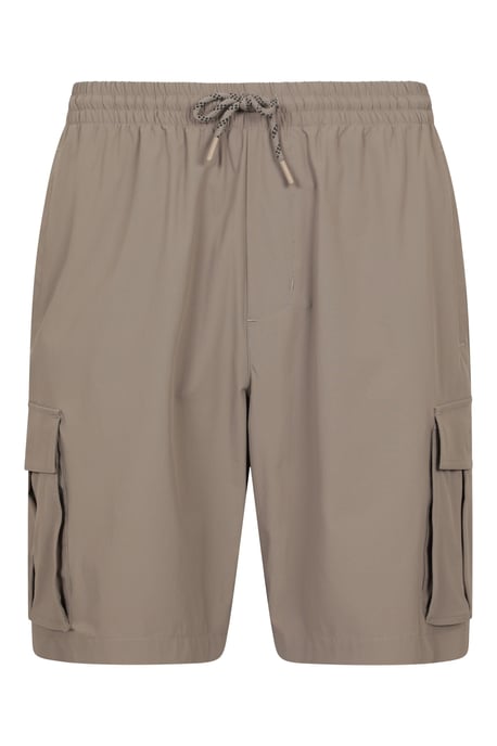 'Everyday' Men's Cargo Shorts UV50 Protection Stretch Multi Pocket Casual Short Pants Beige - Image 6