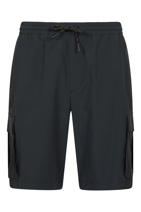 'Everyday' Men's Cargo Shorts UV50 Protection Stretch Multi Pocket Casual Short Pants Black - Image 6