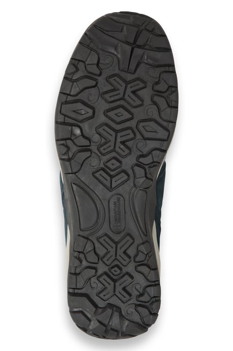 'Direction II' Women's Walking Shoes with Rubber Outsole Waterproof Cosy Sneaker Navy - Image 3