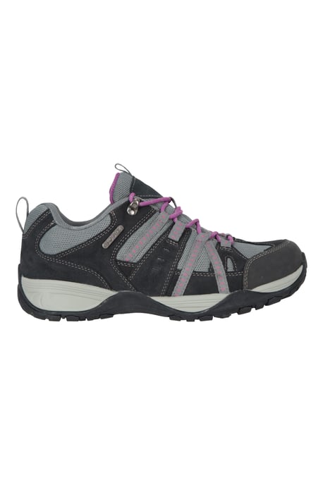 'Direction II' Women's Walking Shoes with Rubber Outsole Waterproof Cosy Sneaker Grey - Image 6