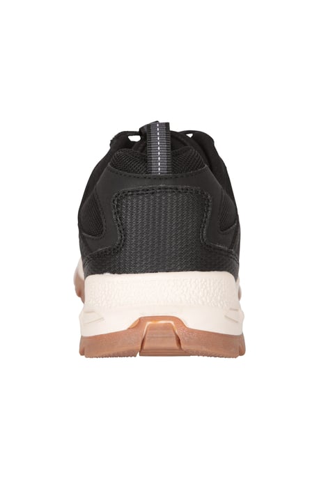 'Highline II' Mens Walking Shoes Breathable EVA Cushioned Suede Mesh Upper Black - Image 3