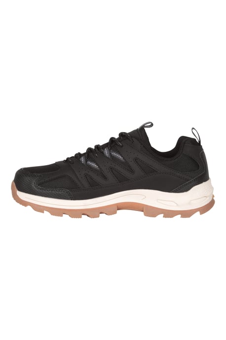 'Highline II' Mens Walking Shoes Breathable EVA Cushioned Suede Mesh Upper Black - Image 4