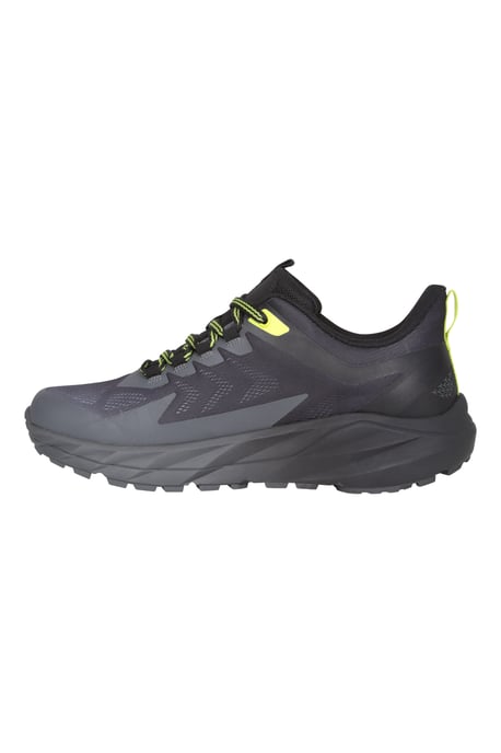 'Andes' Men's Waterproof Active Shoes Flexible Sole Walking Outdoor Footwear Black - Image 4