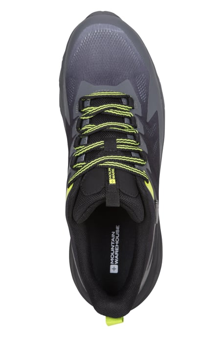'Andes' Men's Waterproof Active Shoes Flexible Sole Walking Outdoor Footwear Black - Image 5