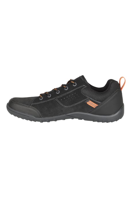 'Phantom II' Men's Shoes Casual Stylish Comfortable Breathable Lace Up Trainers Charcoal - Image 4