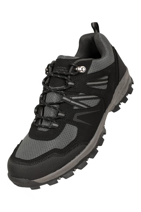 'McLeod' Men Hiking Shoes Wide Fit Cushioned Breathable Lightweight Lace Up - Image 6