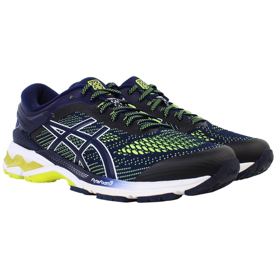 Asics Gel-Kayano 26 Mens Orange Running Shoes - Image 2