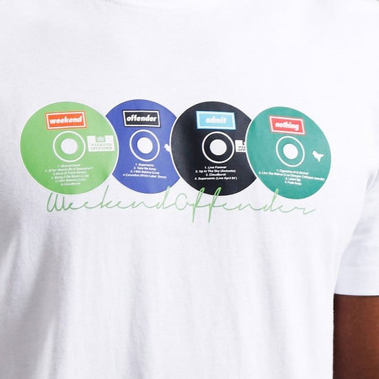 Weekend Offender Mens T Shirts Definitely Maybe Disk Summer Short Sleeve T Shirt - Image 5