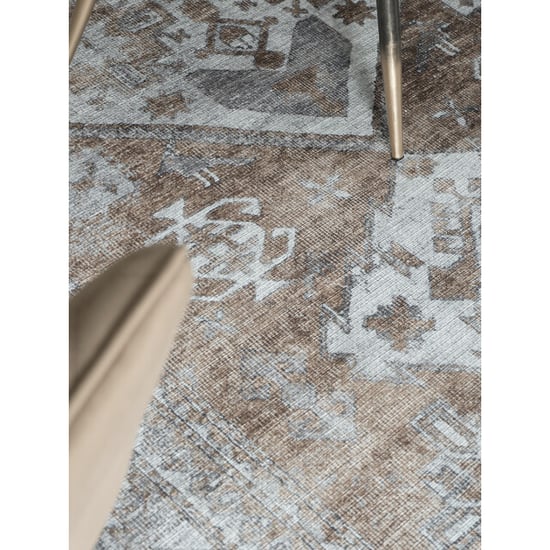 Veer Carpets Vloerkleed laria brown 5 rond ø160 cm - Image 3