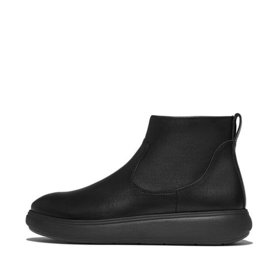 FitFlop Iq-comff leather zip ankle boots - Image 4
