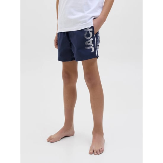 Jack & Jones Jongens zwemshort jpstmaui splicelogo effen donker - Image 2