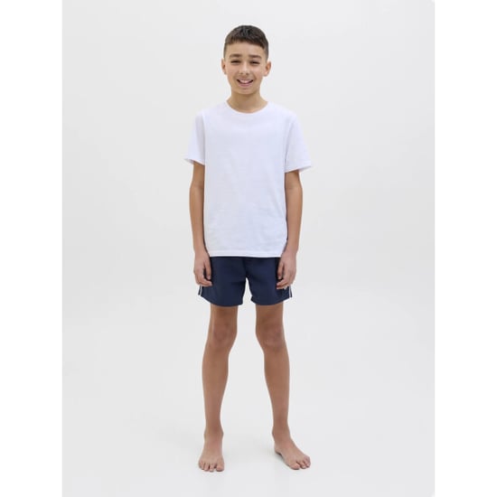Jack & Jones Jongens zwemshort jpstmaui splicelogo effen donker - Image 3