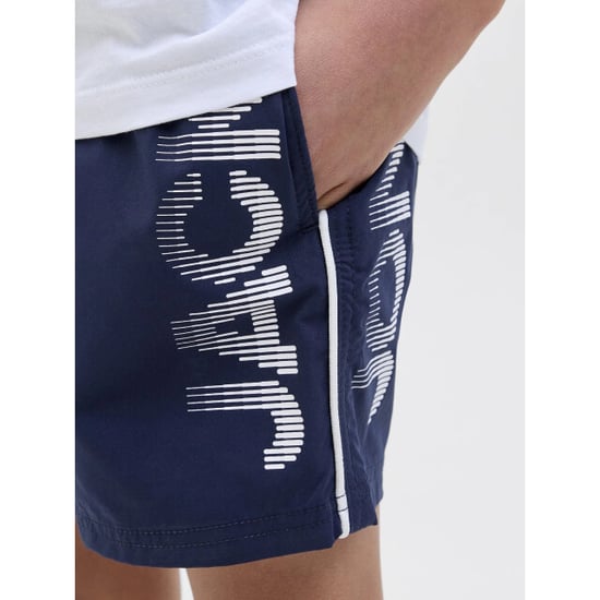Jack & Jones Jongens zwemshort jpstmaui splicelogo effen donker - Image 6