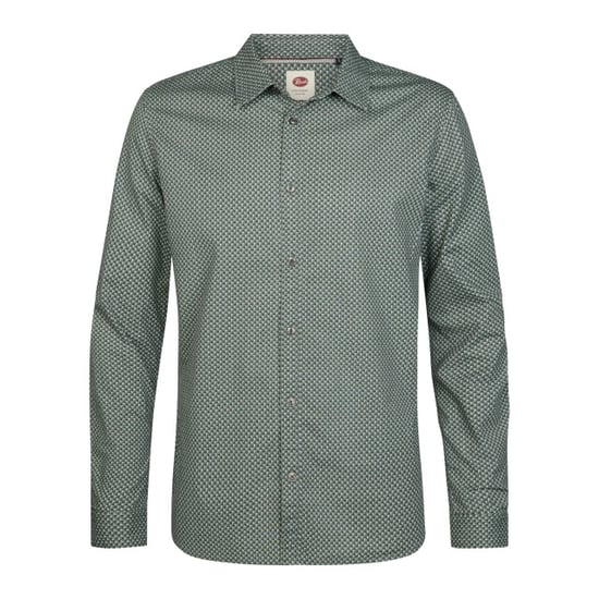 Petrol Industries Heren overhemd m-3060-sil401 6186 teal green - Image 5