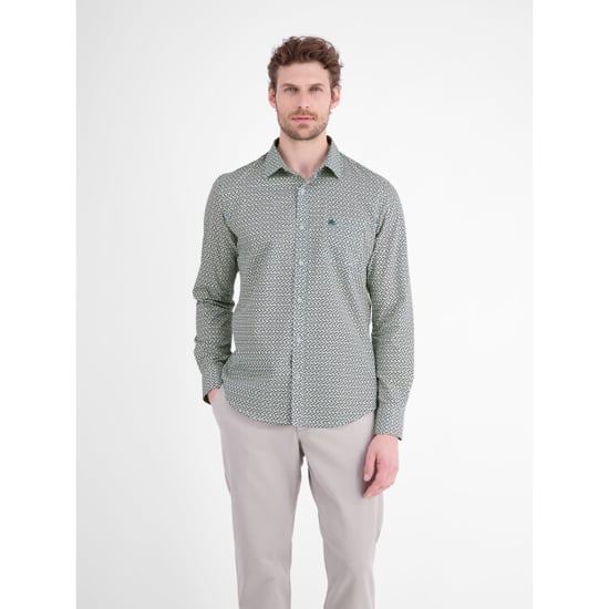 Lerros Heren overhemd 2681070 103 broken white - Image 1