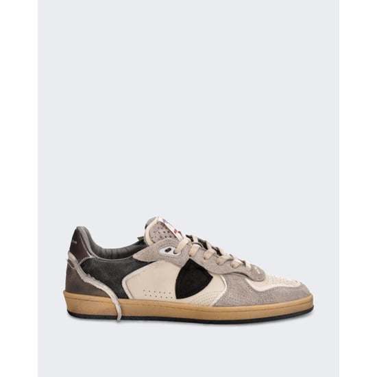 Philippe Model Heren lage sneaker met neutrale kleurcombinatie - Image 1