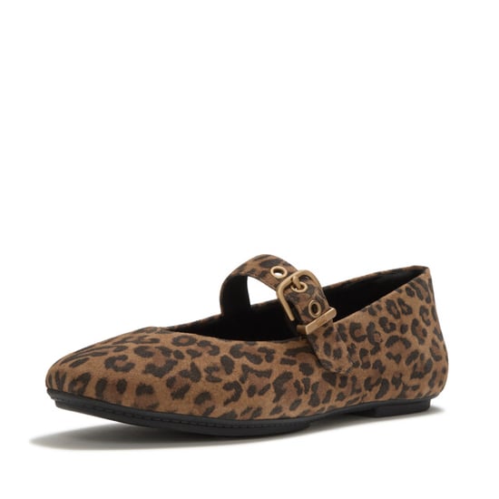 FitFlop Delicato suede leopard mary janes - Image 2