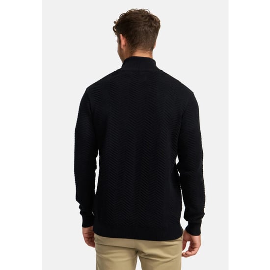 Kronstadt Ks2790 kscarlo half zip knit 999 black - Image 4