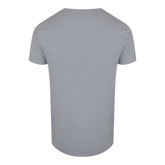 Short Sleeve Stretchy T-shirt in Silver - Image 2