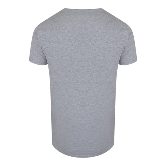 Short Sleeve Stretchy T-shirt in Silver - Image 2