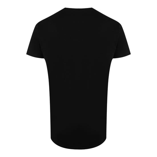 Korte Mouwen Rekbare T-shirt in Zwart - Image 2