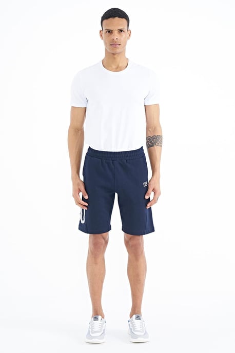 Men's Cotton-Blend Sweat Shorts - Image 2
