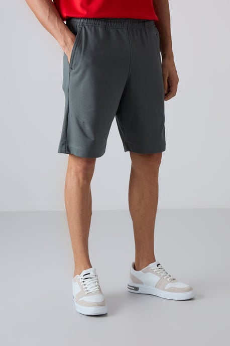 Mannencotton-blend shorts - Image 2