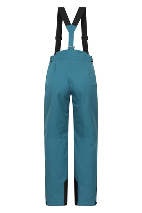 'Chalet' Women's Extreme Waterproof Ski Pant Breathable Winter Snowboard Trouser Dark Green - Image 2