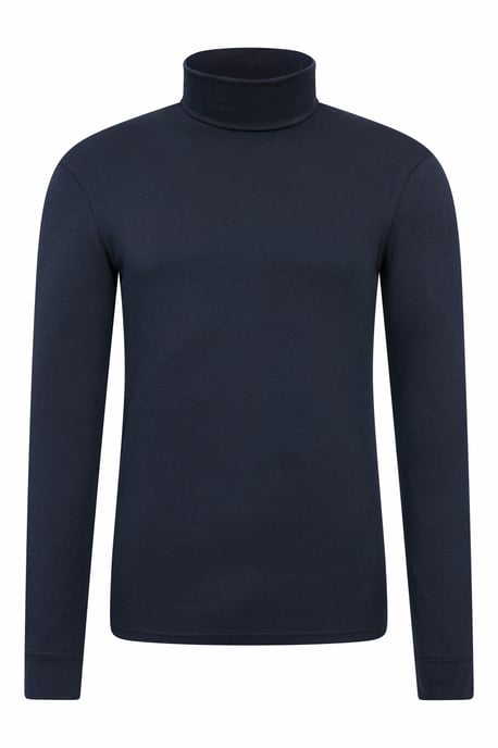 'Meribel' Men's Thermal Top Breathable Winter Base Layer - Pack of 2 Navy - Image 2