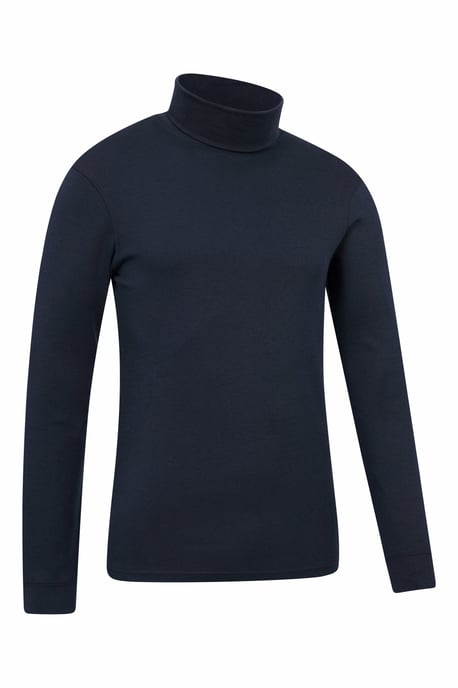 'Meribel' Men's Thermal Top Breathable Winter Base Layer - Pack of 2 Navy - Image 3