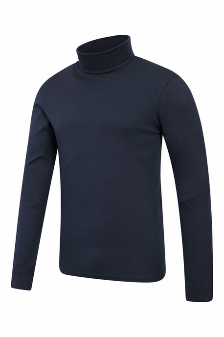 'Meribel' Men's Thermal Top Breathable Winter Base Layer - Pack of 2 Navy - Image 5