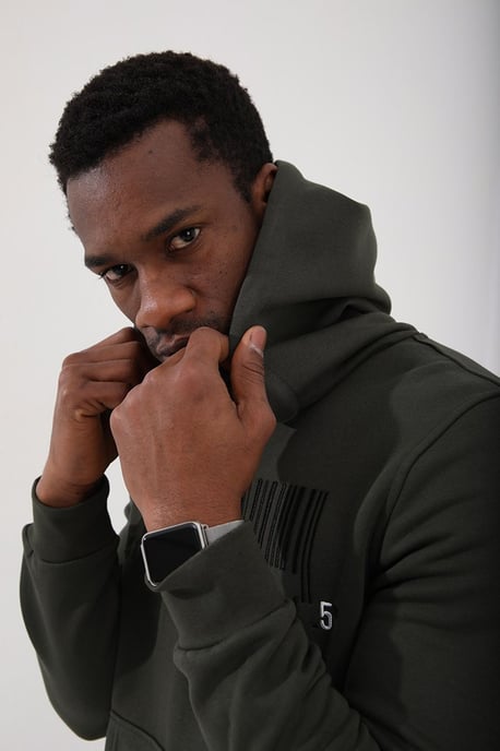 Gedrukte Capuchon Sweatshirt - Image 3