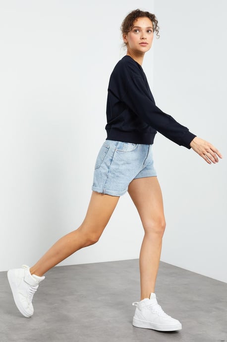 Dames Casual Crew Neck Sweatshirt - Image 4