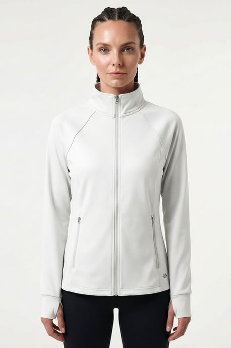 Women's Polyester-Lycra Sweatshirt - Image 3