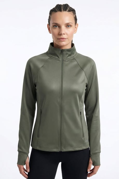 Women's Polyester-Lycra Sweatshirt - Image 2