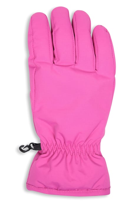 Women's Ski Gloves Warm Snowproof Water Resistant Textured Palm Winter Mittens Pink - Image 2