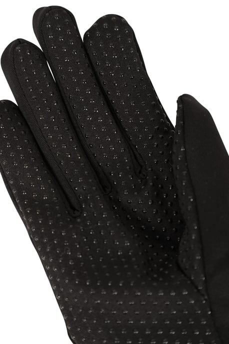 'Grippi' Men's Lining Gloves Soft Breathable Quick Dry Stretchy Winter Mittens Black - Image 4