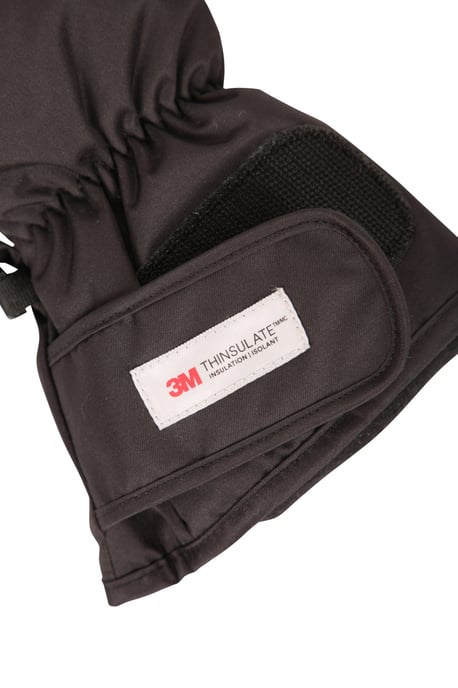 'Pinnacle' Men's Extreme Thinsulate Ski Mittens Warm Waterproof Snow Gloves Grey - Image 5