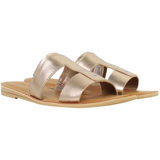 Toms Seacliff Womens Rose Gold Sliders - Image 3