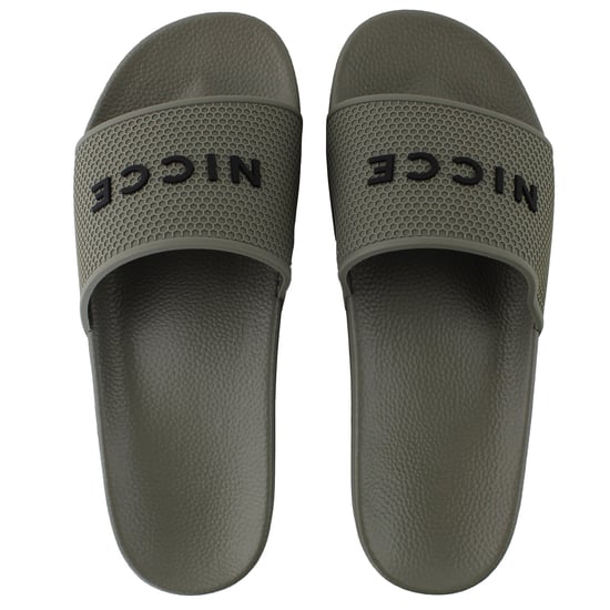 Nicce Visor Mens Khaki Sliders - Image 1