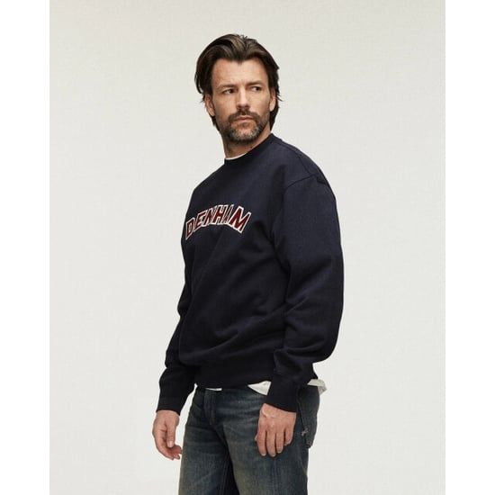 Denham Corduroy ls sweat - Image 5