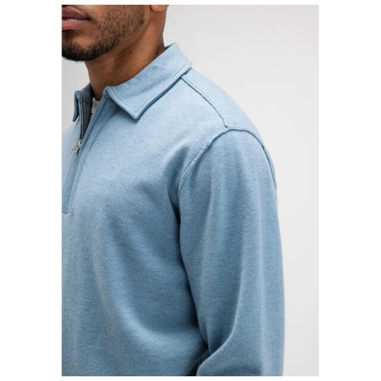 Butcher of Blue Clifden zip polo - Image 6