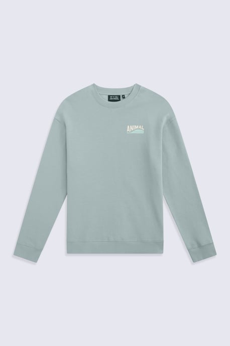 'Jonah' Men's Padstow Regional Sweatshirt Cotton Casual Comfy Pullover Green - Image 1