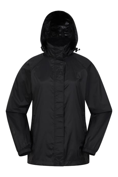 'Pakka' Women's Waterproof Jacket and Overtrouser Set Lightweight Outdoor Outfit Black - Image 2