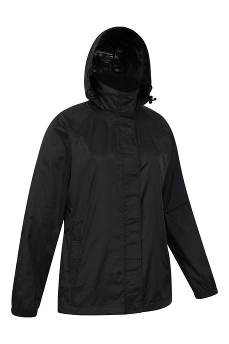 'Pakka' Women's Waterproof Jacket and Overtrouser Set Lightweight Outdoor Outfit Black - Image 3