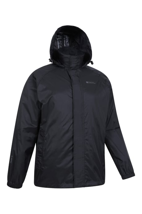 'Pakka' Men's Waterproof Jacket and Overtrouser Set Lightweight Comfy Outerwear Black - Image 3