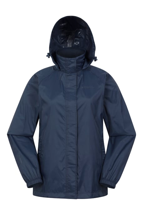 'Pakka' Women's Waterproof Jacket and Overtrouser Set Lightweight Outdoor Outfit Navy - Image 2